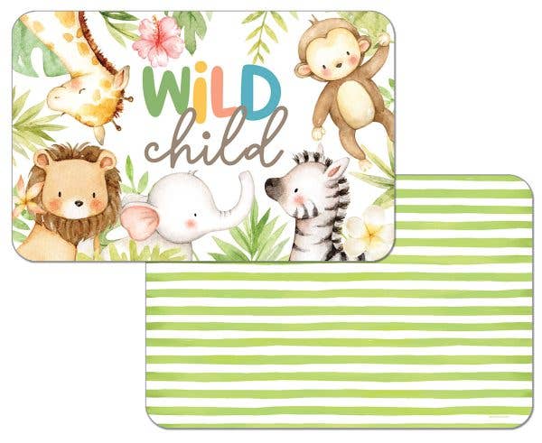 CounterArt and Highland Home - Plastic Placemat - Wild Child