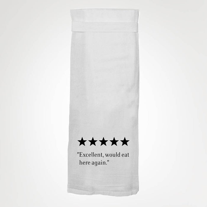 Twisted Wares - Would eat Here Again KITCHEN TOWEL