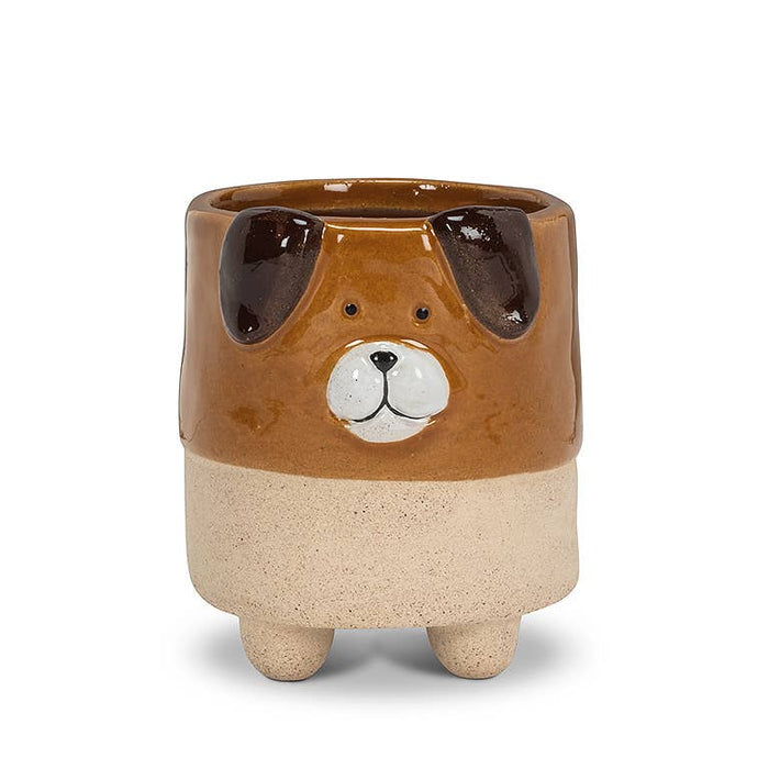 Small Dog on Legs | Ceramic Planter | 3.5 inches tall