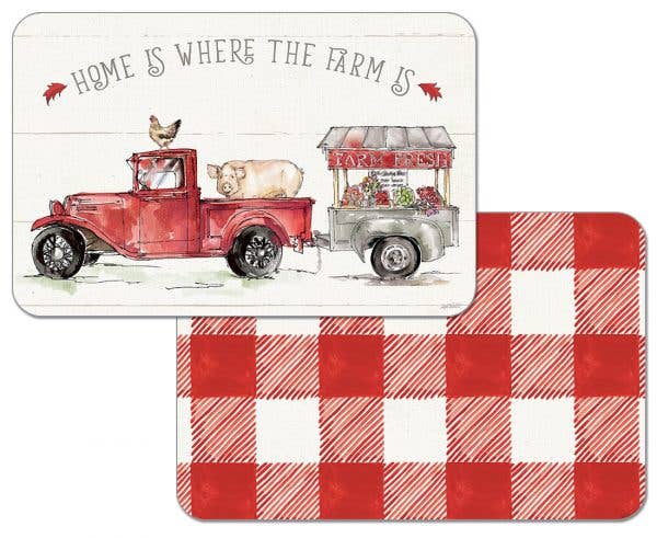 CounterArt and Highland Home - Plastic Placemat - Country Life