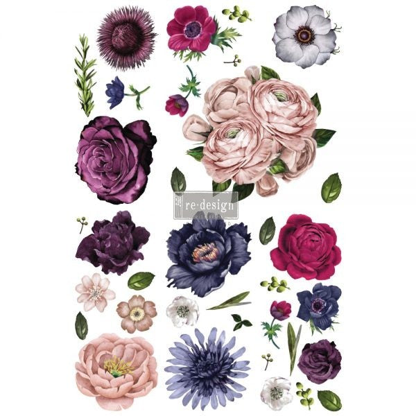Lush Floral II | Full Size 44 x 30 | Furniture Transfer by Redesign with Prima