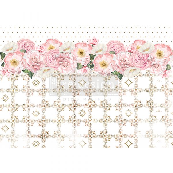 Tranquil Bloom Decor Rice Paper