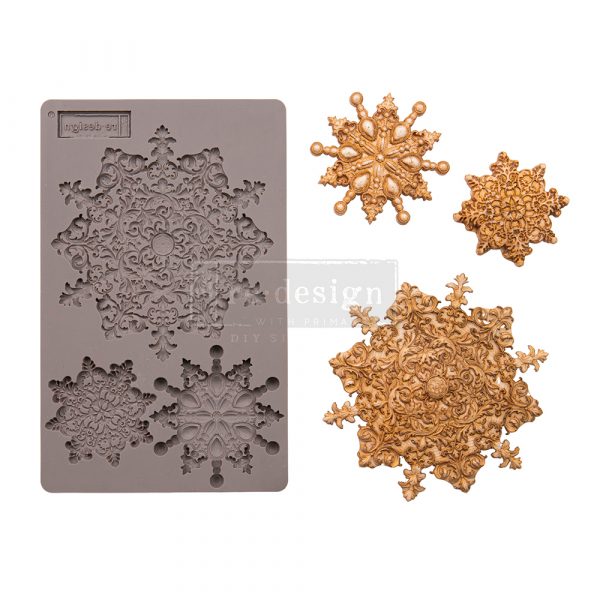 Snowflake Jewels Decor Mould — Vintage Bee Design Co.