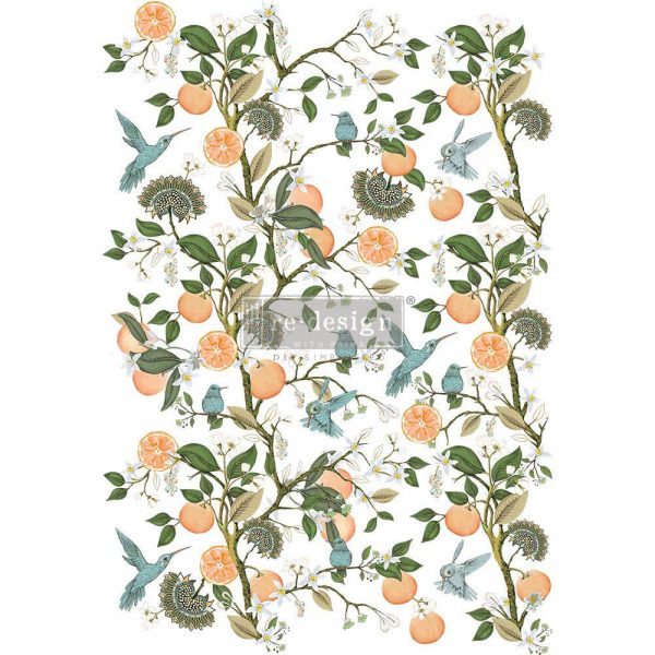 Orange Grove | Full Size 24 x 35 | Furniture Transfers by Redesign with Prima