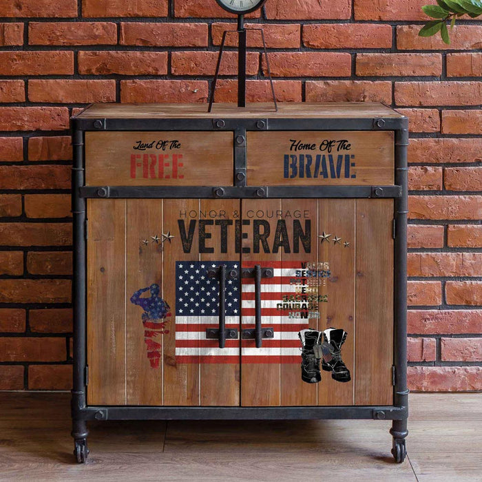 VETERAN – 3 SHEETS, | Middy Decor Transfers 8.5×11 | Redesign with Prima