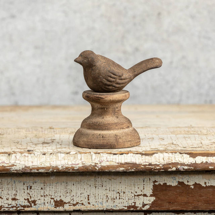 Brown Bird Tabletop Home Decor | Wooden Accessory