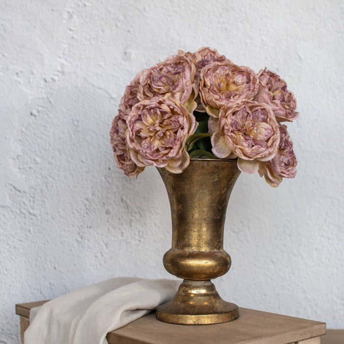 Beige & Pink Peony Spray by Ragon House | 19.5 inches long