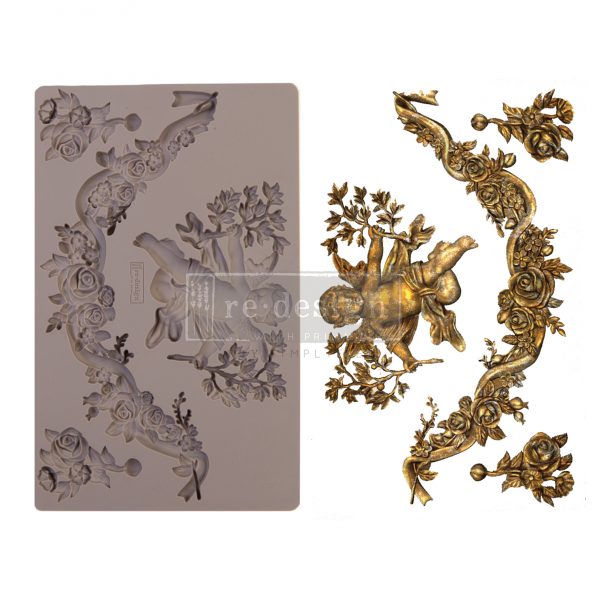 DIVINE FLORAL | DECOR MOULDS 5" x 8" | Redesign with Prima