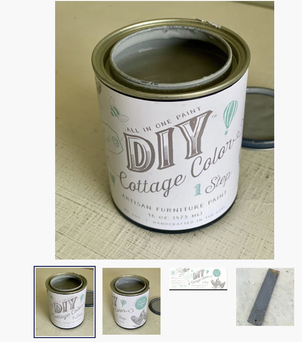 Grey Skies | Jami Ray Vintage Cottage Colors | All in one Mineral | DIY Paint by Debi Beard