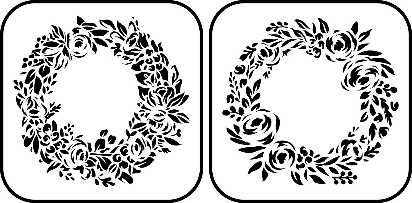 Floral Wreath 2 Pack