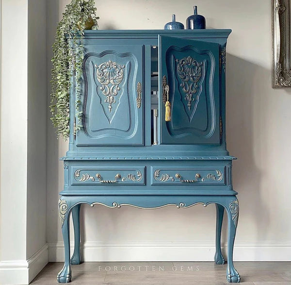 Fusion Heirloom Paint Pint Fusion Mineral Paint Blue Aqua No Wax All in One  Furniture and Cabinet Paint We Ship Daily -  Israel