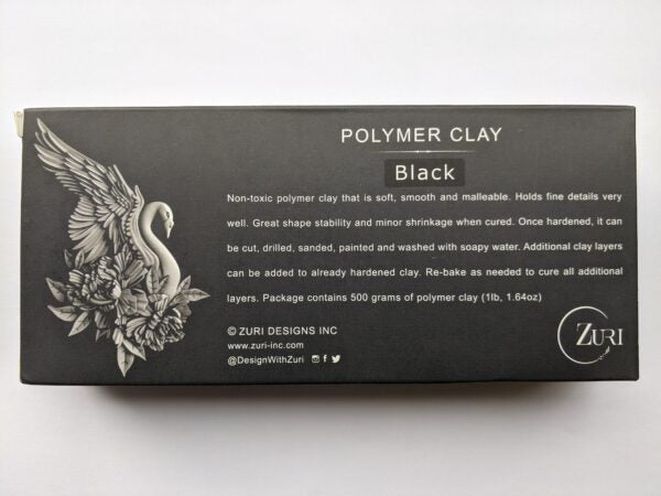 Polymer Clay Black