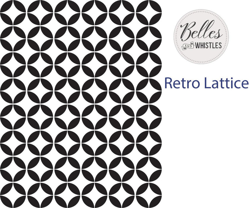 Retro Lattice | Pattern Stencil by Dixie Belle Belle's & Whistles