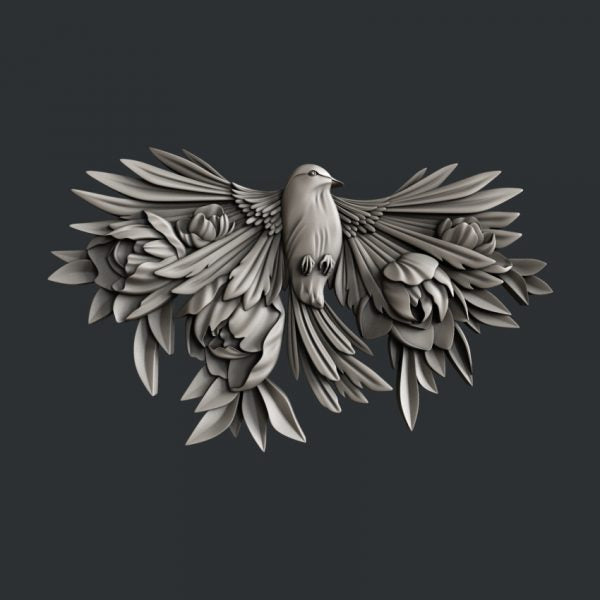 Blossoming Wings Mould by Zuri