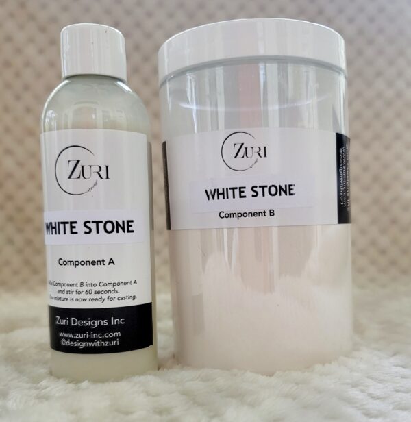 Zuri Acrylic Resin White Stone (Component A&B)