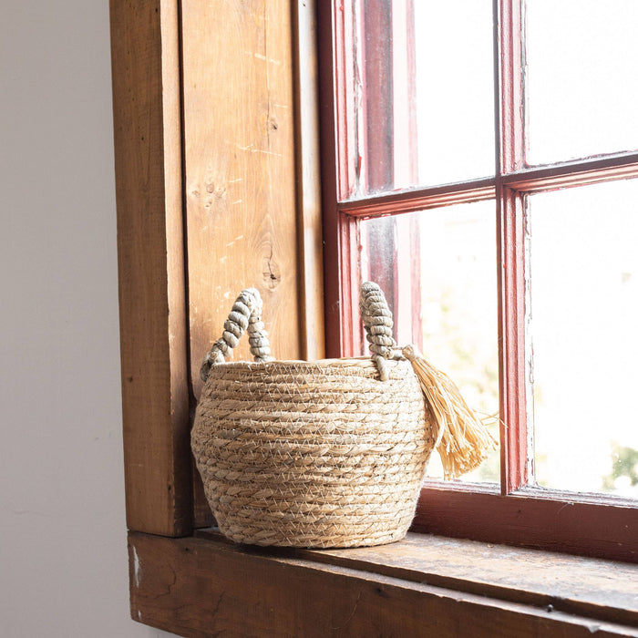 Brooks Natural Basket Mini | Boho, Farmhouse & Coastal Home Decor