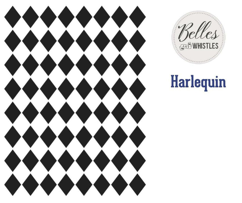 Harlequin Stencil by Dixie Belle
