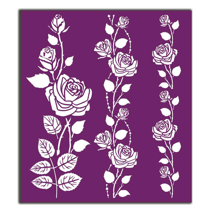 Roses - Silkscreen Stencil