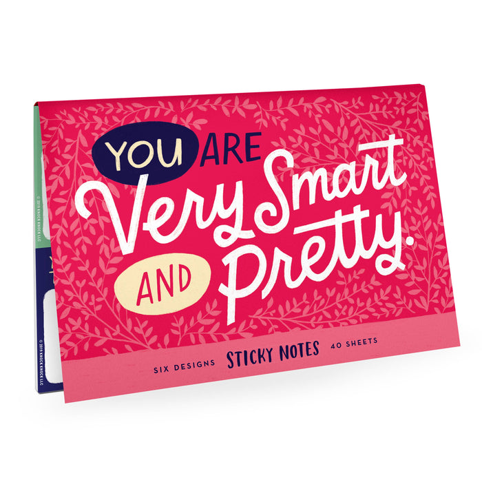 Em & Friends - You Are Very Smart and Pretty Sticky Note Packet