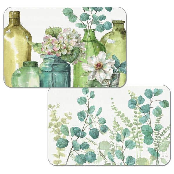 CounterArt and Highland Home - Plastic Placemat - Greenery
