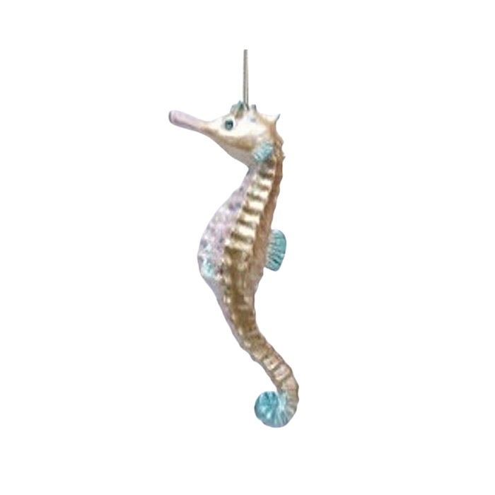 Seahorse Ornament | Coastal Christmas & Holiday Home Decor
