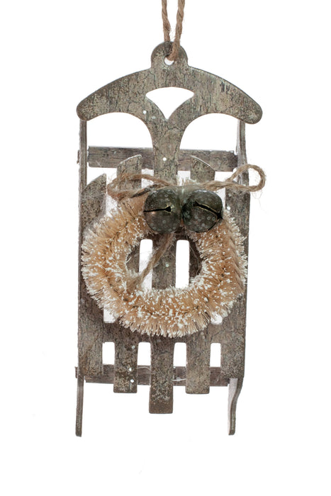 Starlight Trading Co. Ltd. - Brown Hanging Sled Ornament