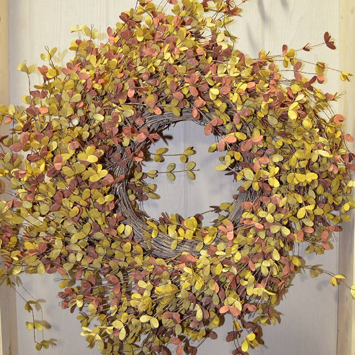 Fall Boxwood S/2 Wreaths