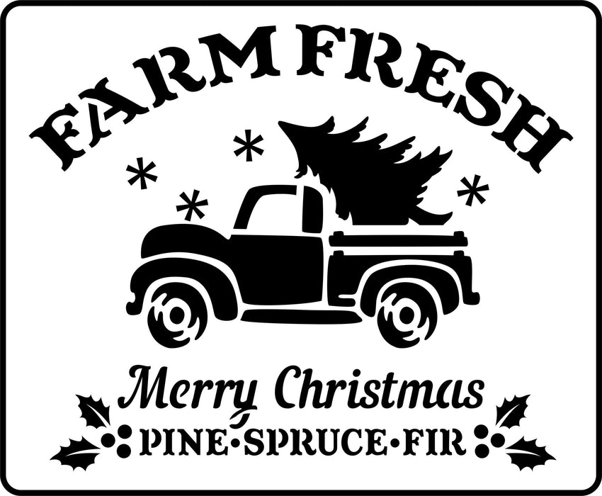 Farm Fresh Christmas Truck