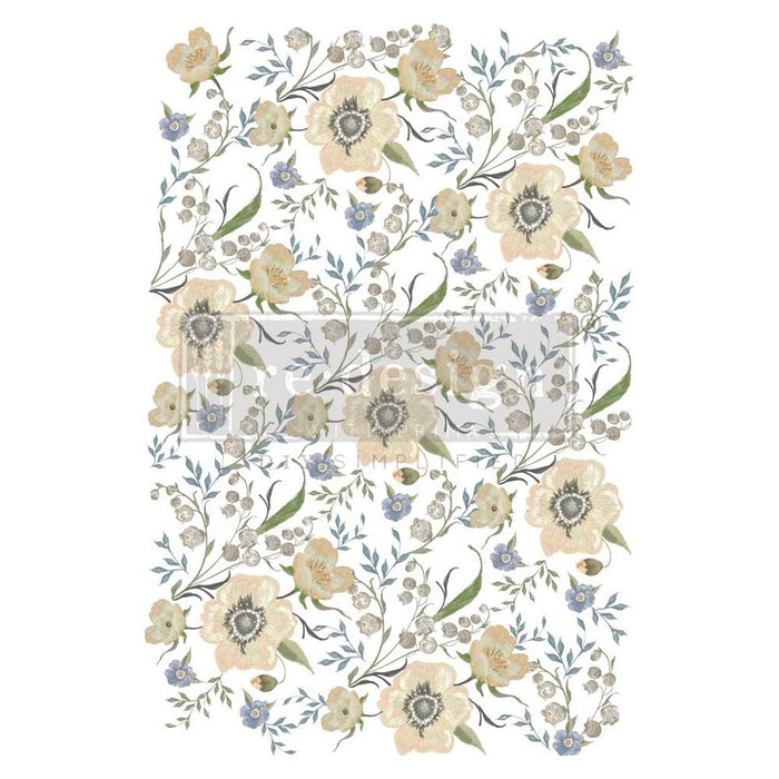 Goldenrod Florals | Full Size 24 x 35 | Furniture Transfer by Redesign with Prima