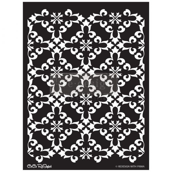 Gothic Trellis Decor Stencil | Redesign with Prima | 18 x 25.5 inches | repeating pattern