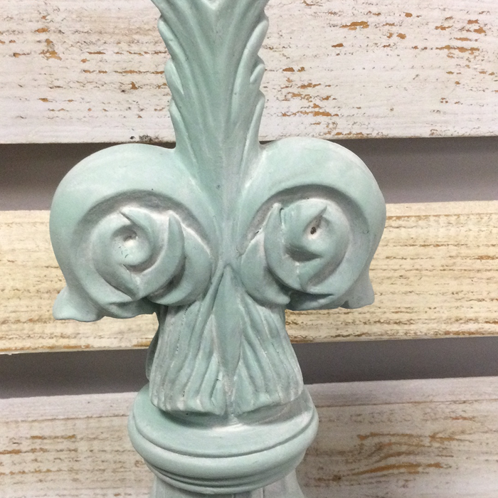 White Washed Finial