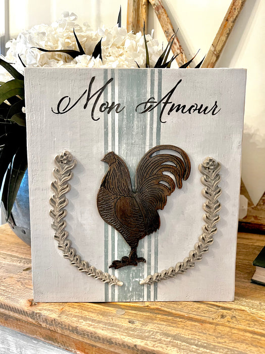 3D French Farmhouse signs