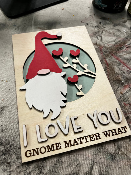 I Love You Gnome Card Craft Kit