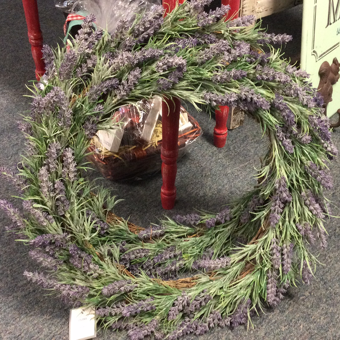 Lavender Wreath