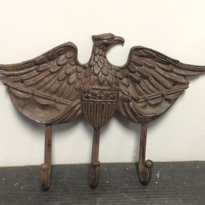 Metal Eagle with Hooks