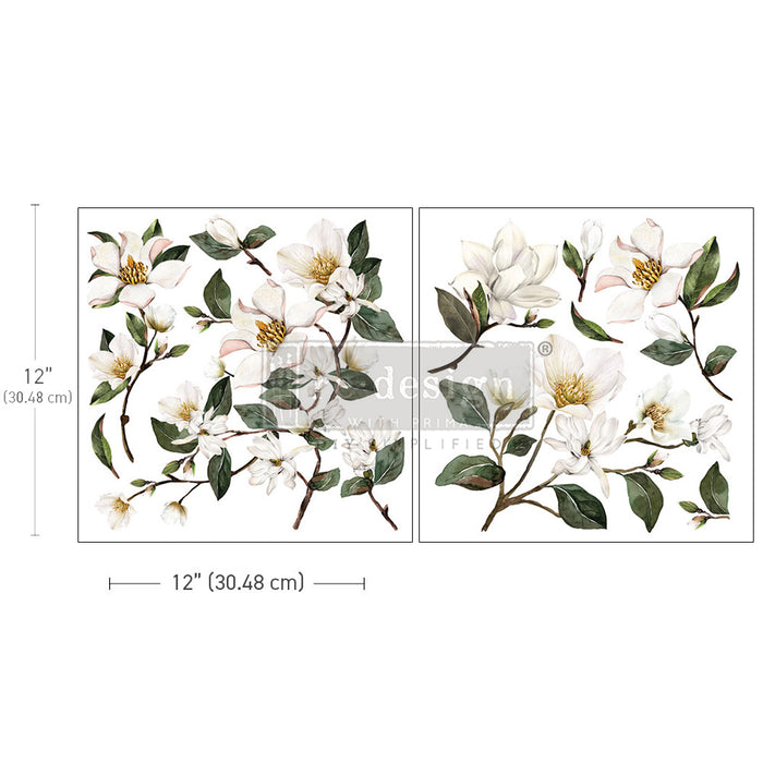 Magnolia Garden | Maxi Decor Transfer | Redesign with Prima