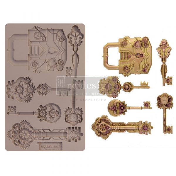 Mechanical Lock & Keys 5"x8"