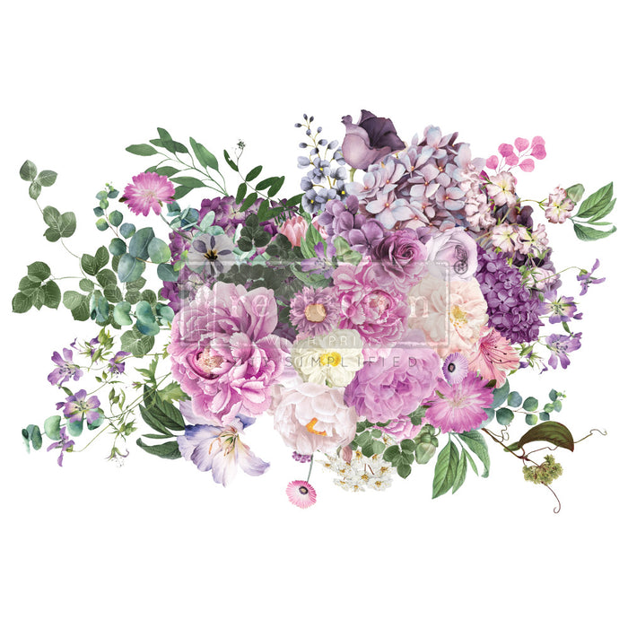 Morning Purple by Kacha | Full Size Decor Transfer | Redesign with Prima
