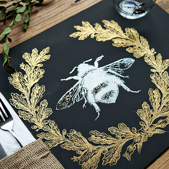 Queen Bee Mesh Stencil 12" x 12" | A Makers Studio | Adhesive Screen Print